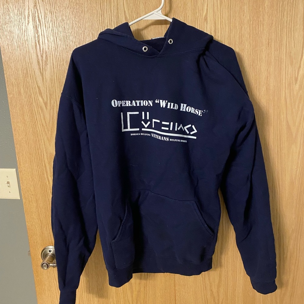 Operation wild horse hooded sweatshirt